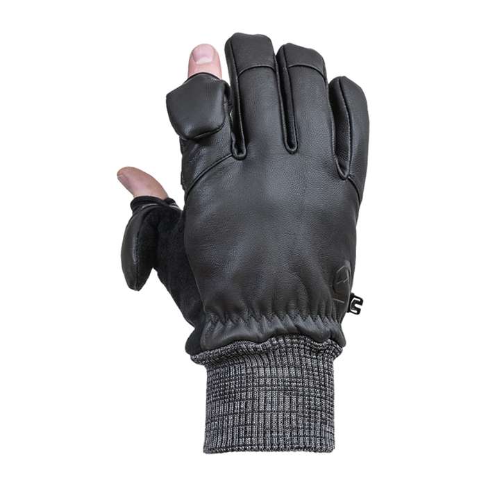 Vallerret  Kožené fotografické rukavice Hatchet černé L