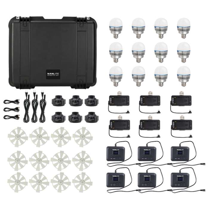 Nanlite PavoBulb 10C 12-kit