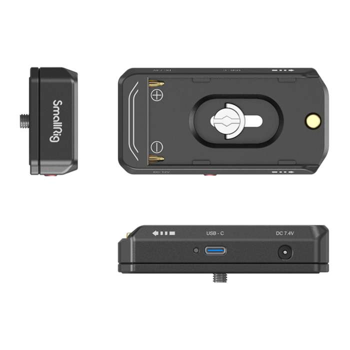 Smallrig 4340 NP-F Battery Mount for Canon EOS R5/R5C and BMPCC 4K/6K/6K Pro