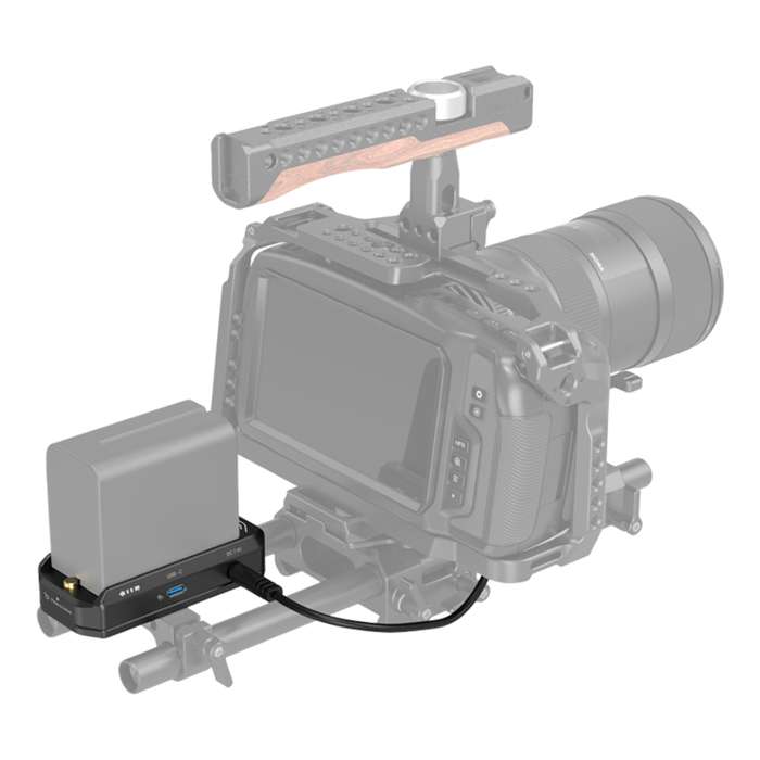 Smallrig 4340 NP-F Battery Mount for Canon EOS R5/R5C and BMPCC 4K/6K/6K Pro