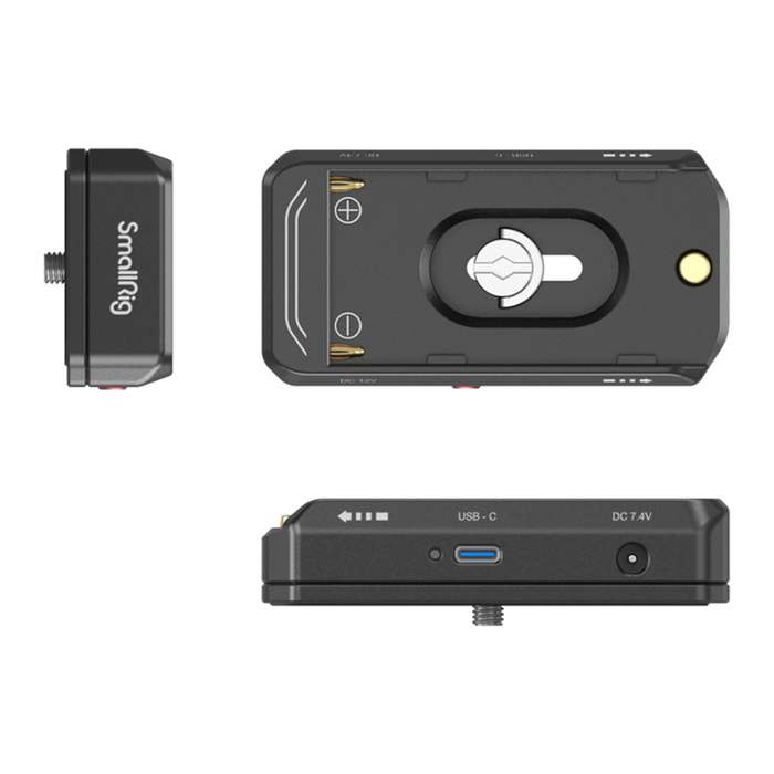 Smallrig 4341 NP-F Battery Mount Plate NP-FZ100 Dummy Battery Power Cable