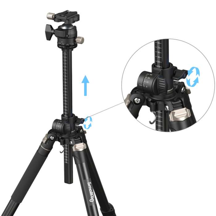 Smallrig 4288 Tripod with Lateral Center Column CT200 | Stativ s kulovou hlavou
