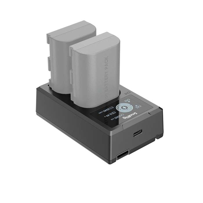 Smallrig 4084 Battery Charger pro LP-E6 Batteries | Duální nabíječka