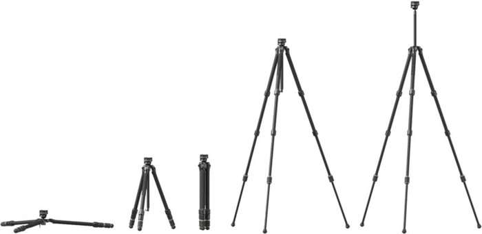 Smallrig 4353 FreeSpeed Carbon Travel Tripod AP-100 | Stativ s invertovanou kulovou hlavou