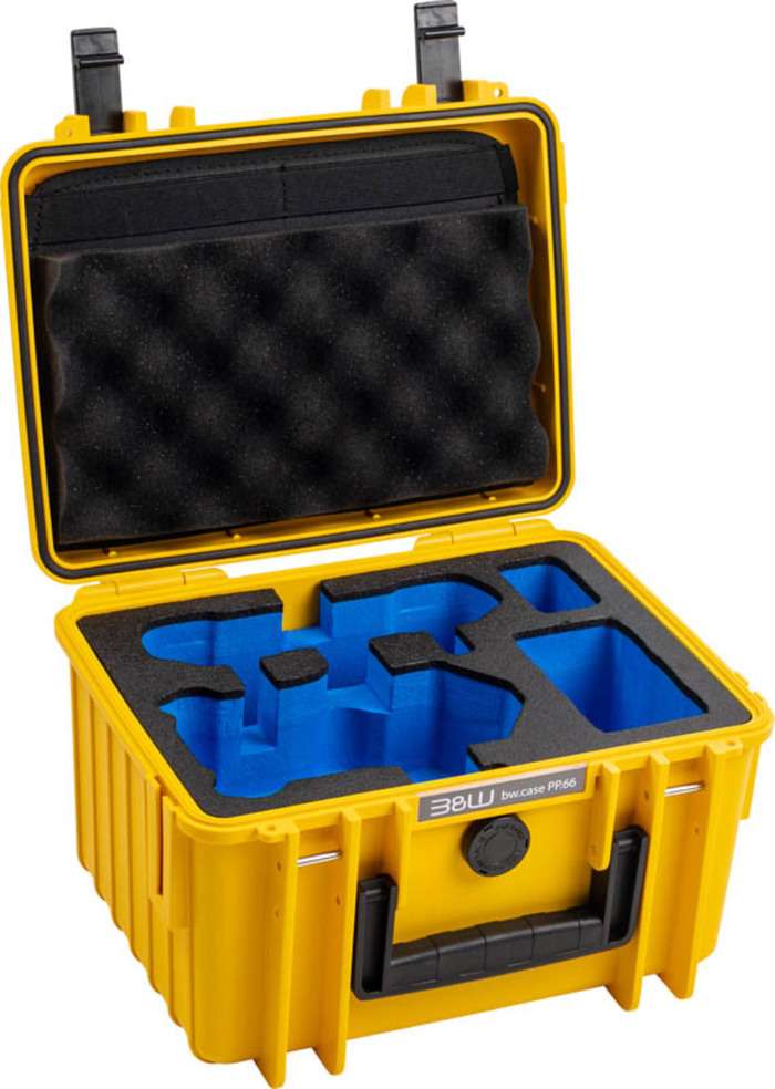 BW Outdoor Cases Type 2000 for DJI Mini 4 Pro / Yellow
