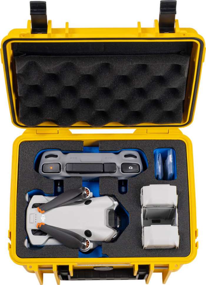 BW Outdoor Cases Type 2000 for DJI Mini 4 Pro / Yellow
