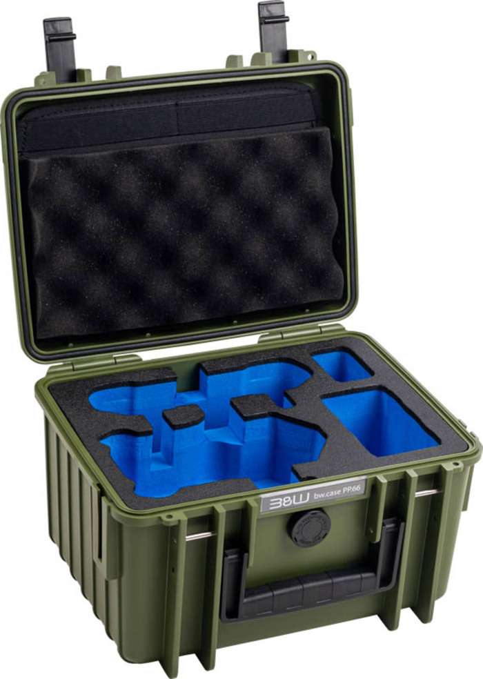 BW Outdoor Cases Type 2000 for DJI Mini 4 Pro / Bronze Green