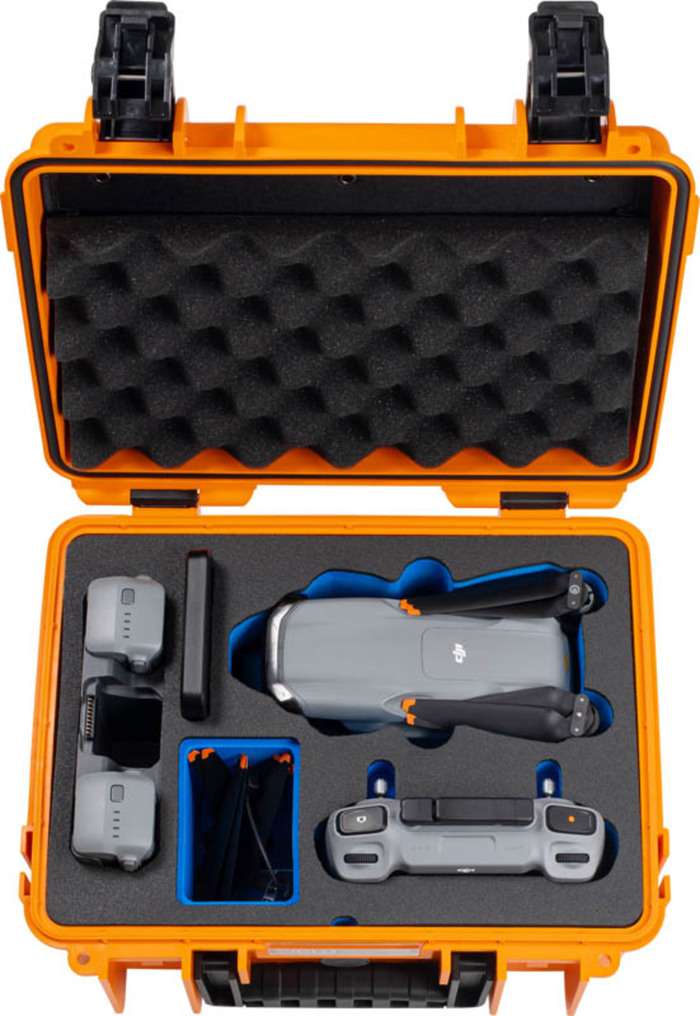 BW Outdoor Cases Type 3000 for DJI Air 3 / Orange