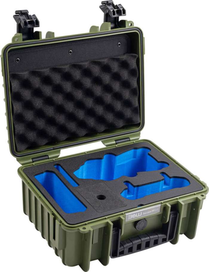 BW Outdoor Cases Type 3000 for DJI Air 3 / Bronze-green