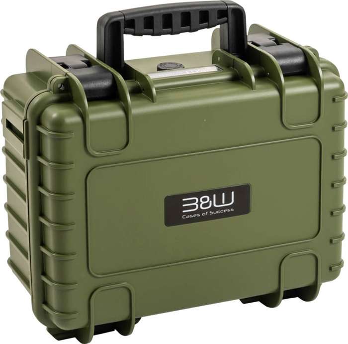 BW Outdoor Cases Type 3000 for DJI Air 3 / Bronze-green