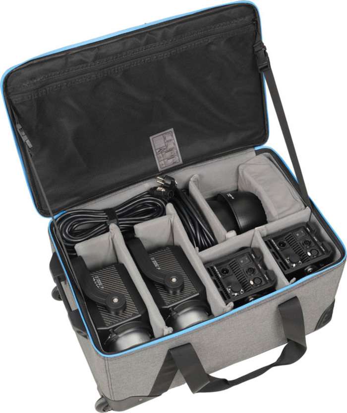 Nanlite Forza 300 II 2 Kit LED Spot Light with Trolley Case