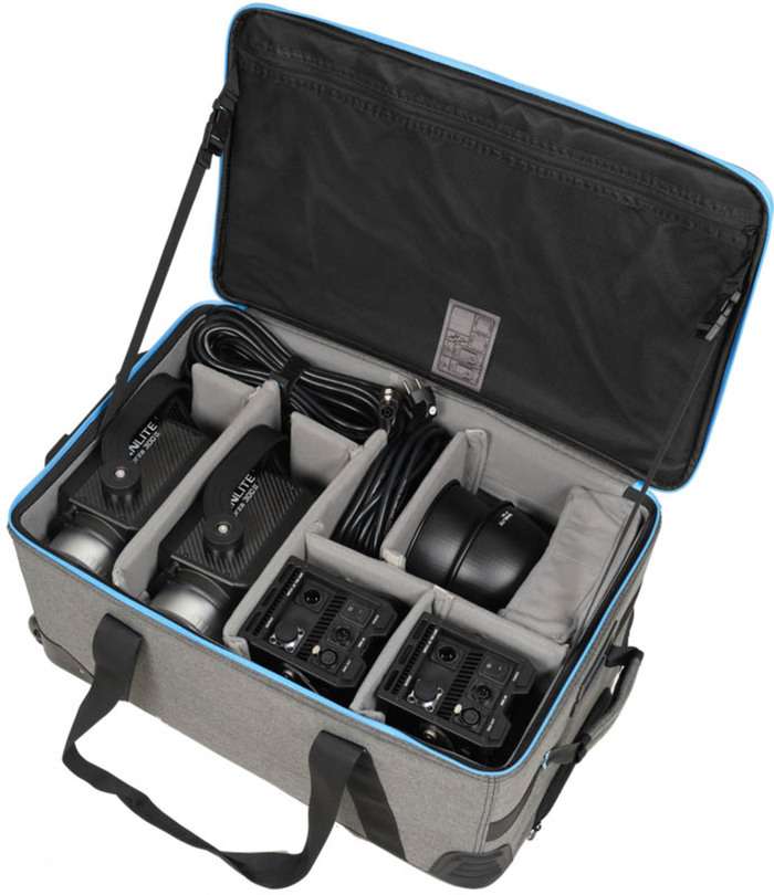 Nanlite Forza 300B II 2 Kit LED Spot Light with Trolley Case