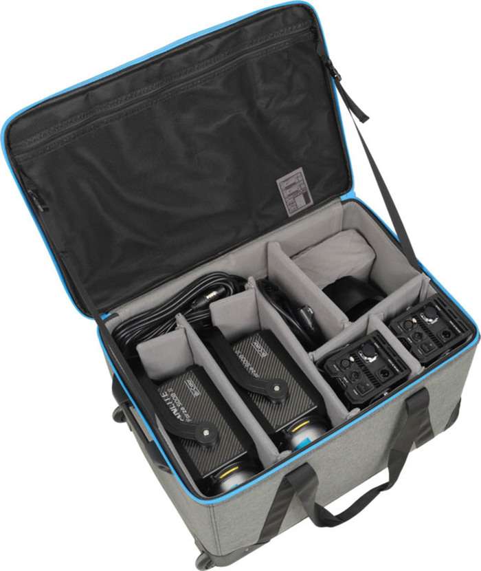 Nanlite Forza 500B II 2 Kit LED Spot Light with Trolley Case