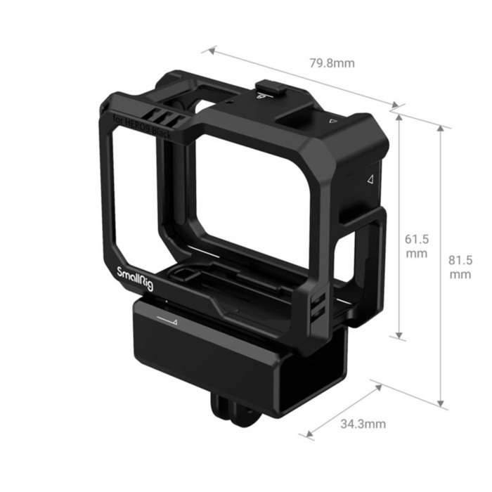 Smallrig 3083 Cage Black For GoPro Hero 9/10/11/12 | Klec pro GoPro