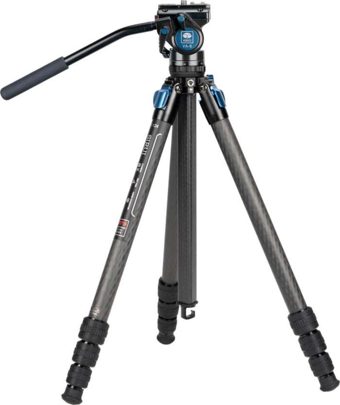 Sirui ST-124+VA-5 Carbon Tripod WPS s Video hlavou | Stativ pro menší kamery
