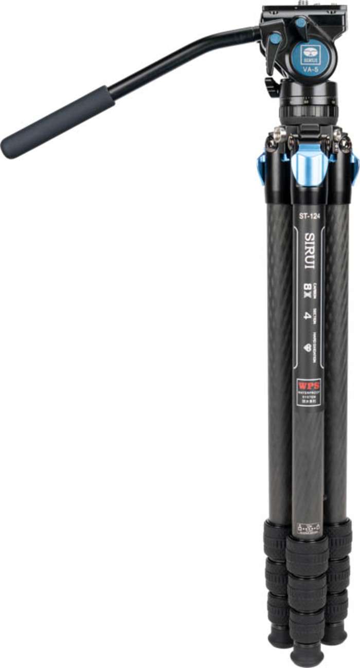 Sirui ST-124+VA-5 Carbon Tripod WPS s Video hlavou | Stativ pro menší kamery
