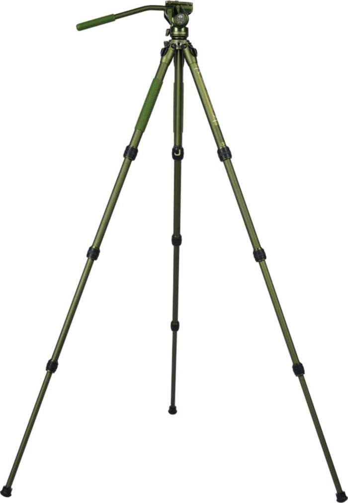 Sirui Pilot Series Alu Tripod CT04+CT5 Videohead Green | Video stativ