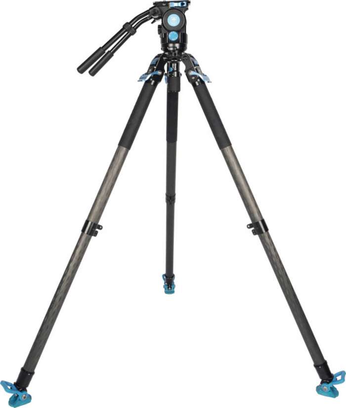 Sirui Pro Video Tripod Kit Rapid SVT-75 Lite + Fluid Head SVH15 | Stativ s fluidní hlavou