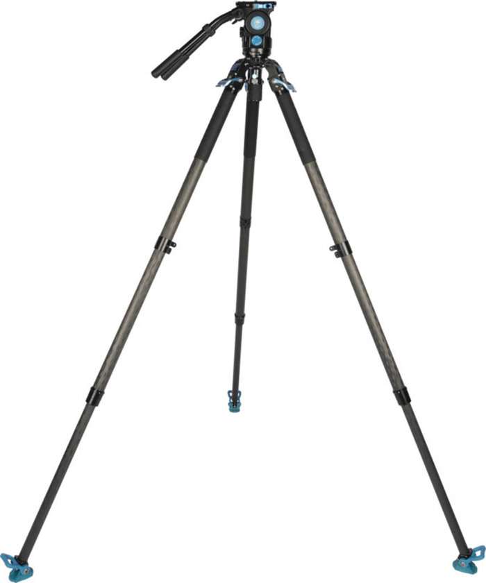 Sirui Pro Video Tripod Kit Rapid SVT-75 Lite + Fluid Head SVH15 | Stativ s fluidní hlavou