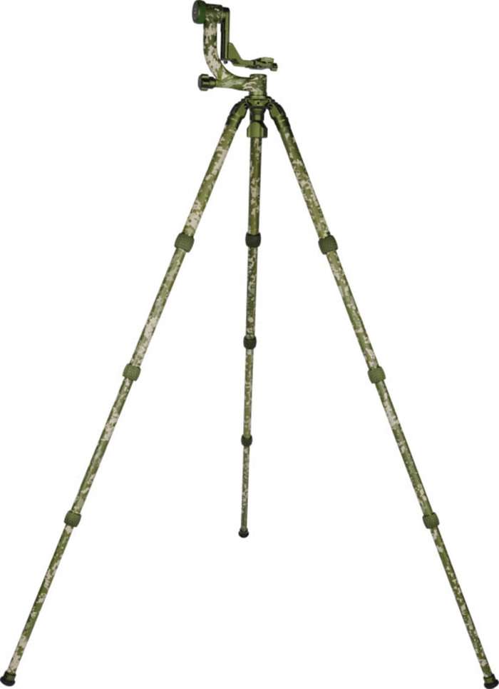 Sirui Carbon Tripod + Gimbal Head kit CT-3204 +CH20 Camoflage | Stativ s gimbalovou hlavou