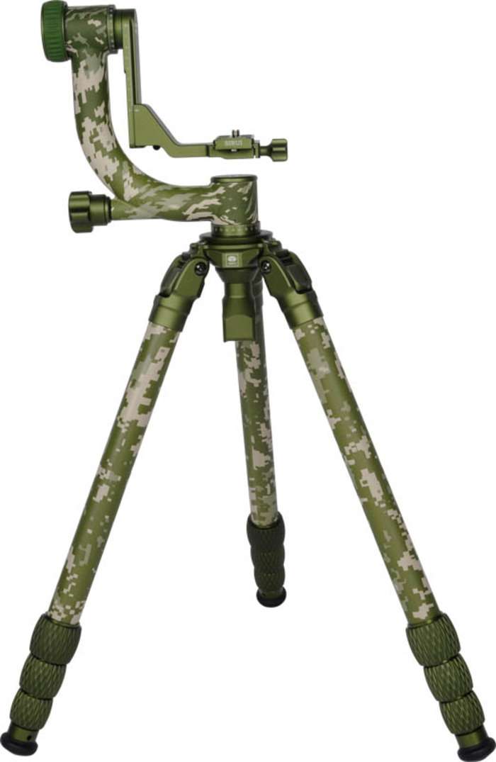 Sirui Carbon Tripod + Gimbal Head kit CT-3204 +CH20 Camoflage | Stativ s gimbalovou hlavou