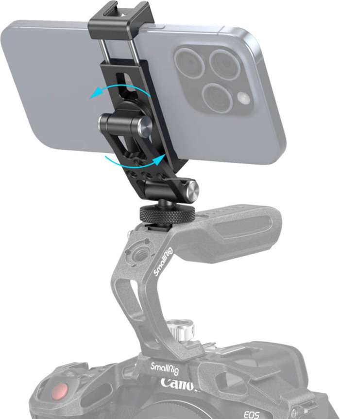 Smallrig 4382 Metal Phone Holder with Cold Shoe Mount | Držák telefonu do sáňek