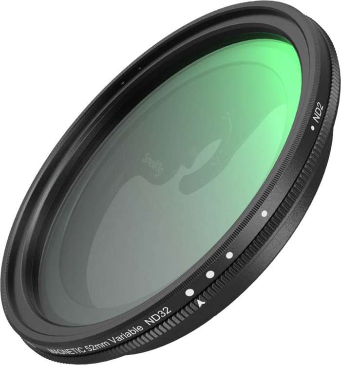 Smallrig 4387 VND Filter Kit 1-5stop with Universal Filter Adapter 52mm | Sada filtrů VND pro telefon