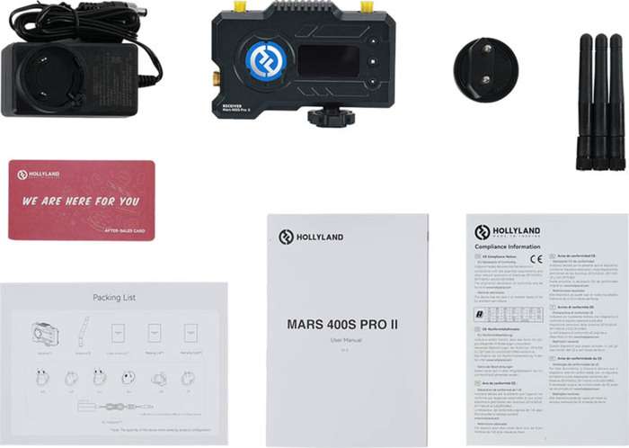 Hollyland Mars 400S Pro Ⅱ SDI/HDMI Wireless Video Receiver | Bezdrátový přijímač