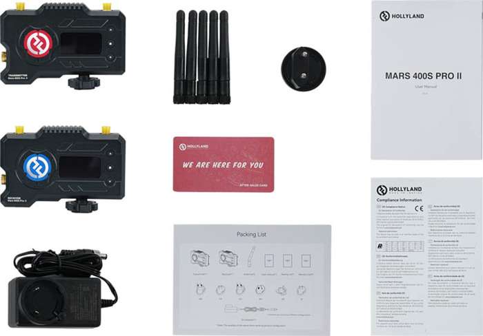 Hollyland Mars 400S Pro Ⅱ SDI/HDMI Wireless Video Transmission System | Bezdrátový přenos videa