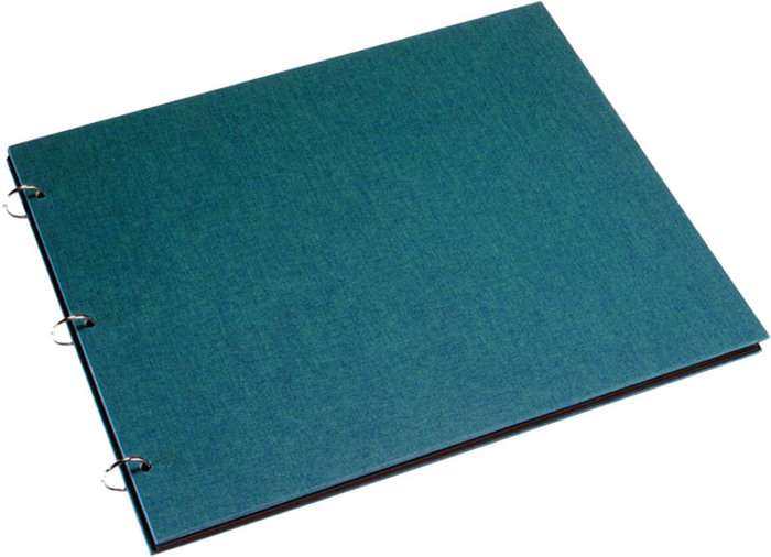 BookBinders Album 325x275 Emerald green Columbus | Smaragdově zelená