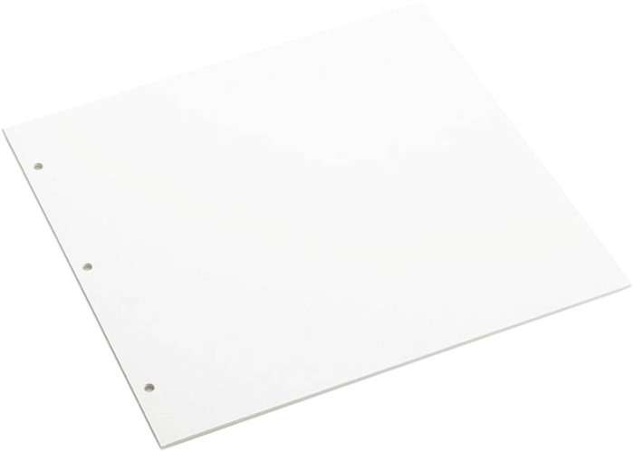 BookBinders Refill paper 325x275 Offwhite Columbus | 20 ks bílých papírů