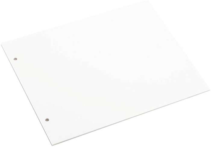 BookBinders Refill paper 270x220 Offwhite Columbus | 20 ks bílých papírů