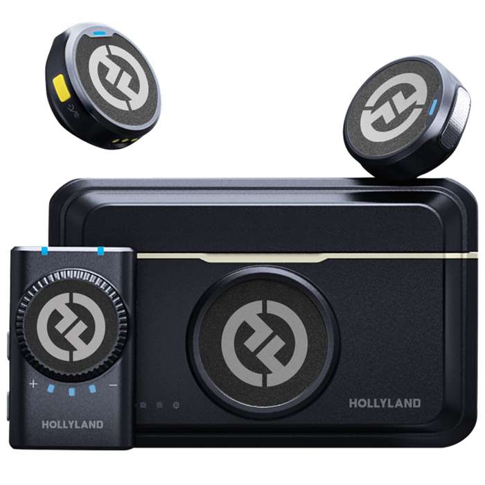 Hollyland Lark M2 Duo Wireless Lavalier Microphone | 2x bezdrátový mikrofon