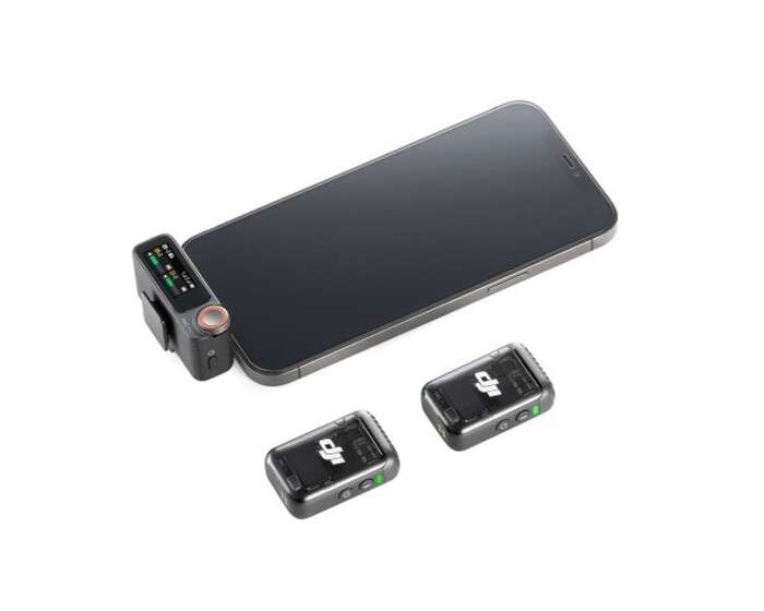 DJI Mic 2 (2 TX + 1 RX + Charging Case) | 2x bezdrátový mikrofon 32bit