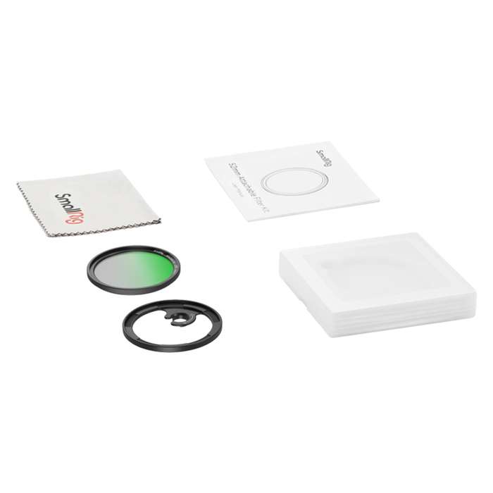 Smallrig 4388 MagEase Magnetic CPL Filter Kit with M-mount Filter Adapter (52mm)