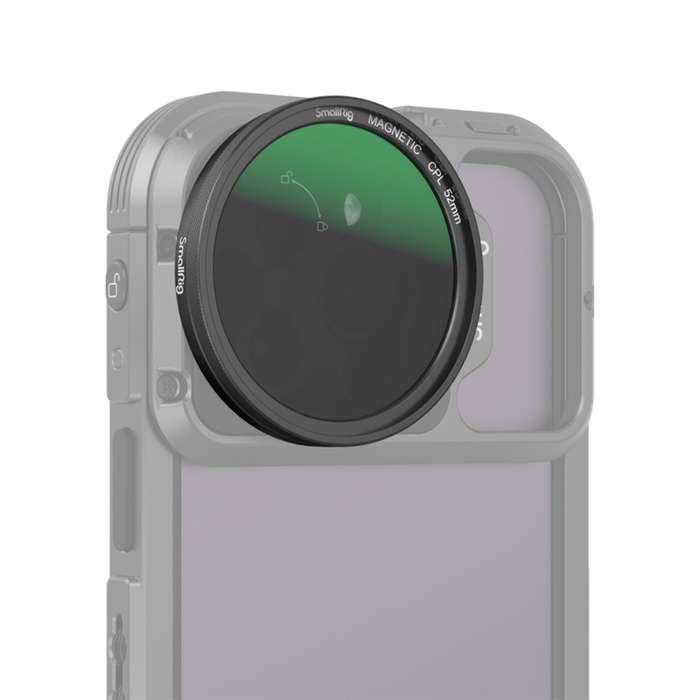 Smallrig 4388 MagEase Magnetic CPL Filter Kit with M-mount Filter Adapter (52mm)