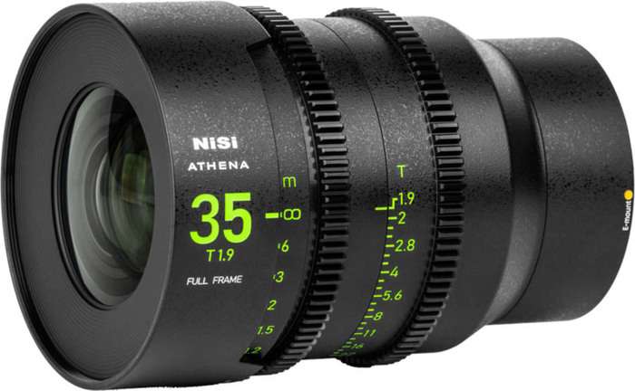 Nisi Cine Lens Athena Prime 35mm T1.9 E-Mount (Without Drop-in Filter)