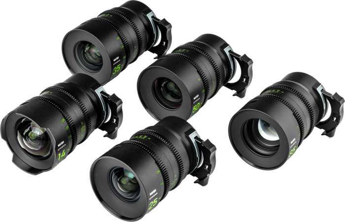 Nisi Cine Lens Set Athena Prime L-Mount | Set 5 Cine objektivů