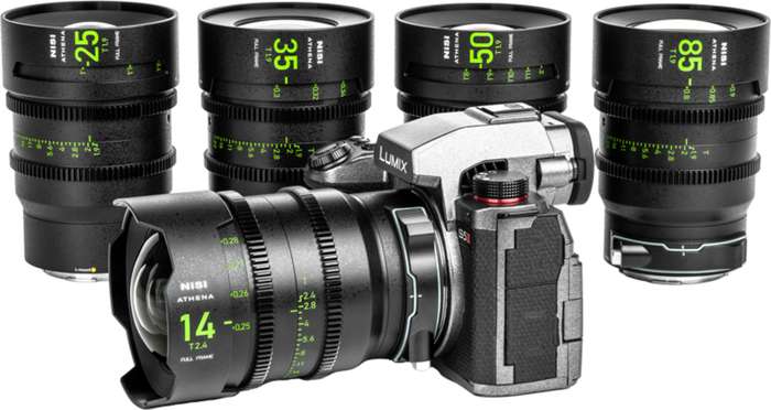 Nisi Cine Lens Set Athena Prime L-Mount | Set 5 Cine objektivů