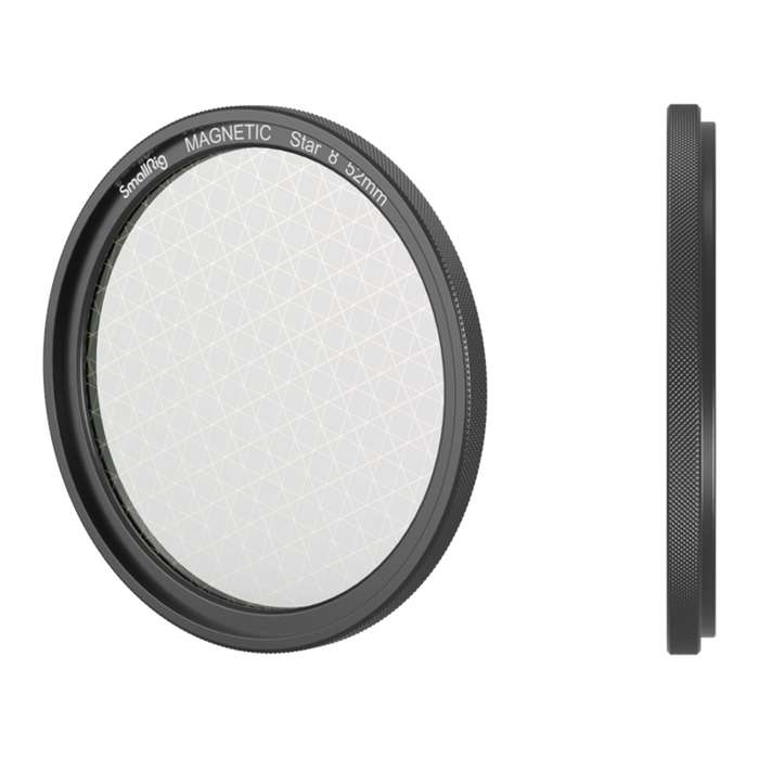 Smallrig 4218 MagEase Magnetic Star-Cross Filter Kit (8 Points) 52mm