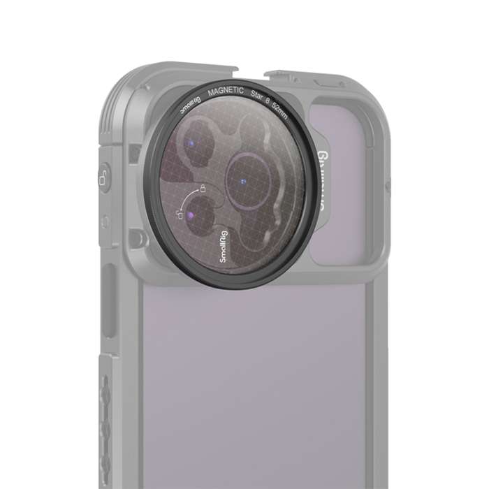 Smallrig 4218 MagEase Magnetic Star-Cross Filter Kit (8 Points) 52mm