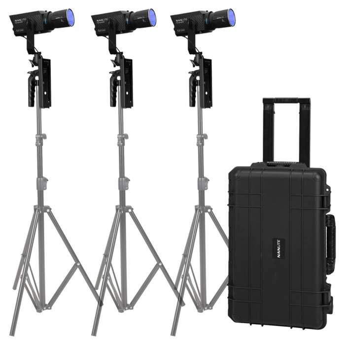 Nanlite Forza 60C RGBLAC led 3 Light kit