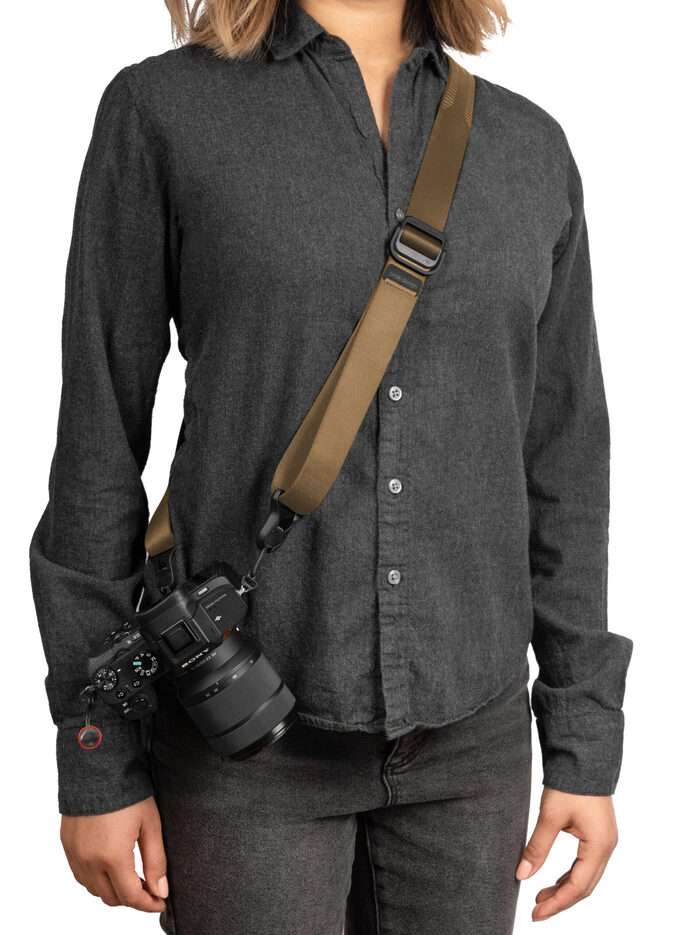 Peak Design Slide LITE - Coyote (světle hnědá)