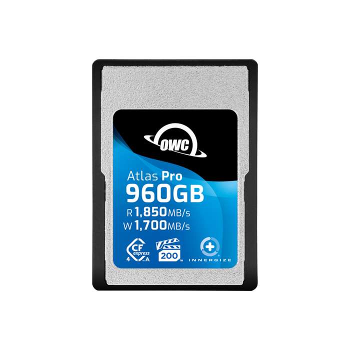 OWC CFexpress Atlas Pro R1850/W1700/VPG200 (Type A)  960GB | CFExpress A + adapter na CFExpress B