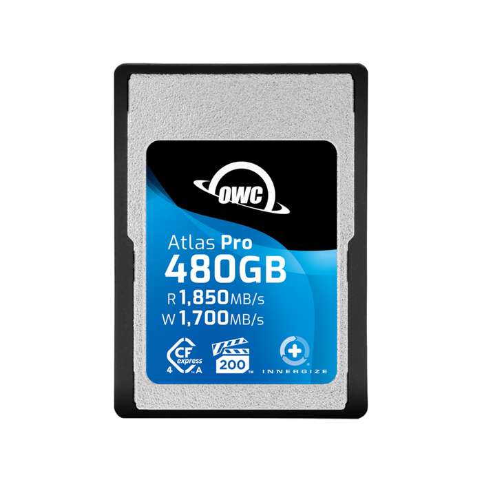 OWC CFexpress Atlas Pro R1850/W1700/VPG200 (Type A) 480GB | CFExpress A + adapter na CFExpress B