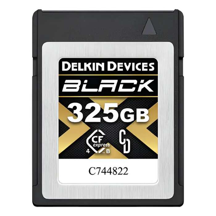 Delkin CFexpress BLACK R3530/W3250 (4.0) 325GB | CFexpress B karta