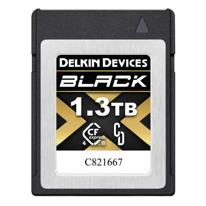Delkin CFexpress BLACK R3530/W3250 (4.0) 1.3TB | CFexpress B karta