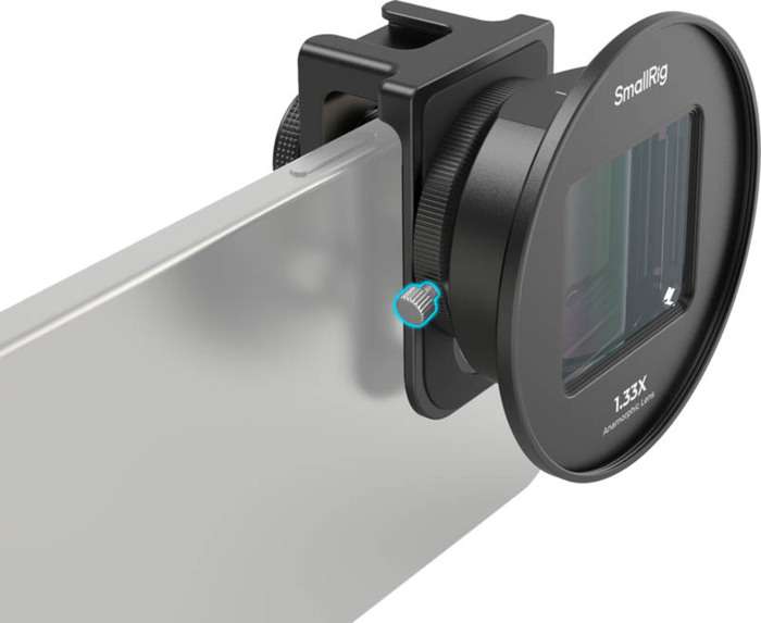Smallrig 4590 Anamorphic Lens 1.33x for Mobile Phone (T-Mount)