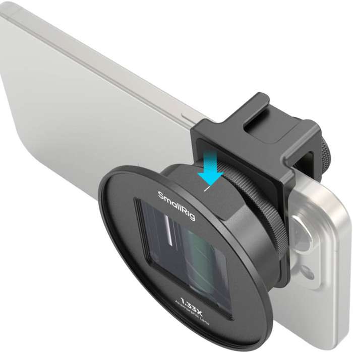 Smallrig 4590 Anamorphic Lens 1.33x for Mobile Phone (T-Mount)