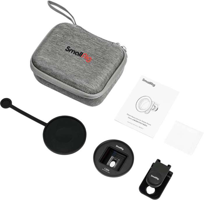 Smallrig 4590 Anamorphic Lens 1.33x for Mobile Phone (T-Mount)